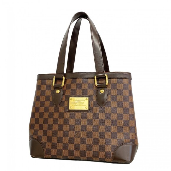 Louis Vuitton Damier Hampstead PM Tote Bag N51205 Ebene Women's P1744957